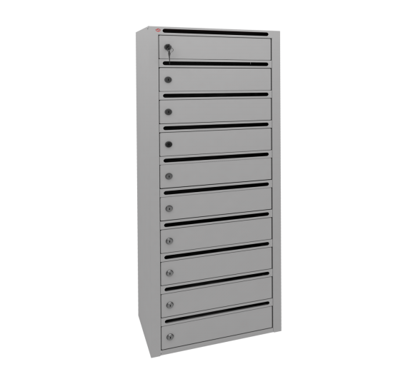 10-и секционный почтовый ящик «Гарант»